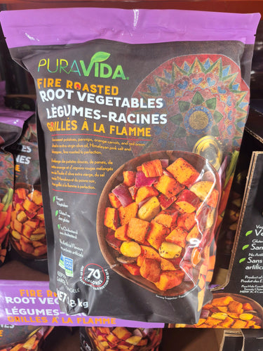 Puravida Fire Roasted Root Vegetables - 1 x 1.8 KG